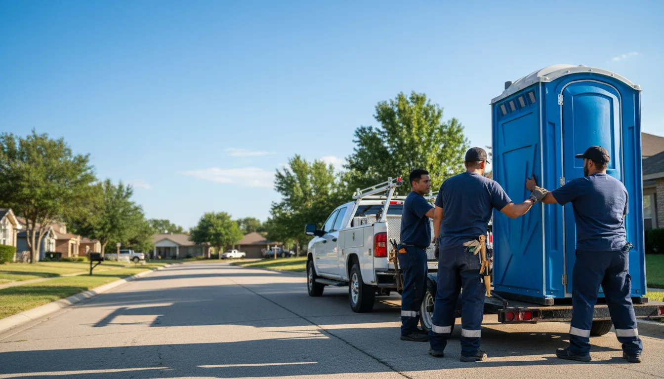 Portable Toilet Rental in Greenfield, OK near me